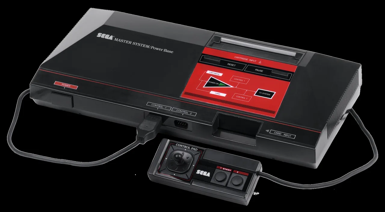 Sega master-system archival photo
