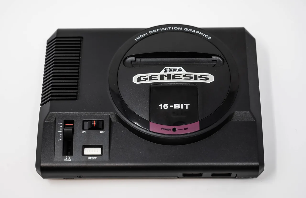 Sega sega-mega-drive archival photo
