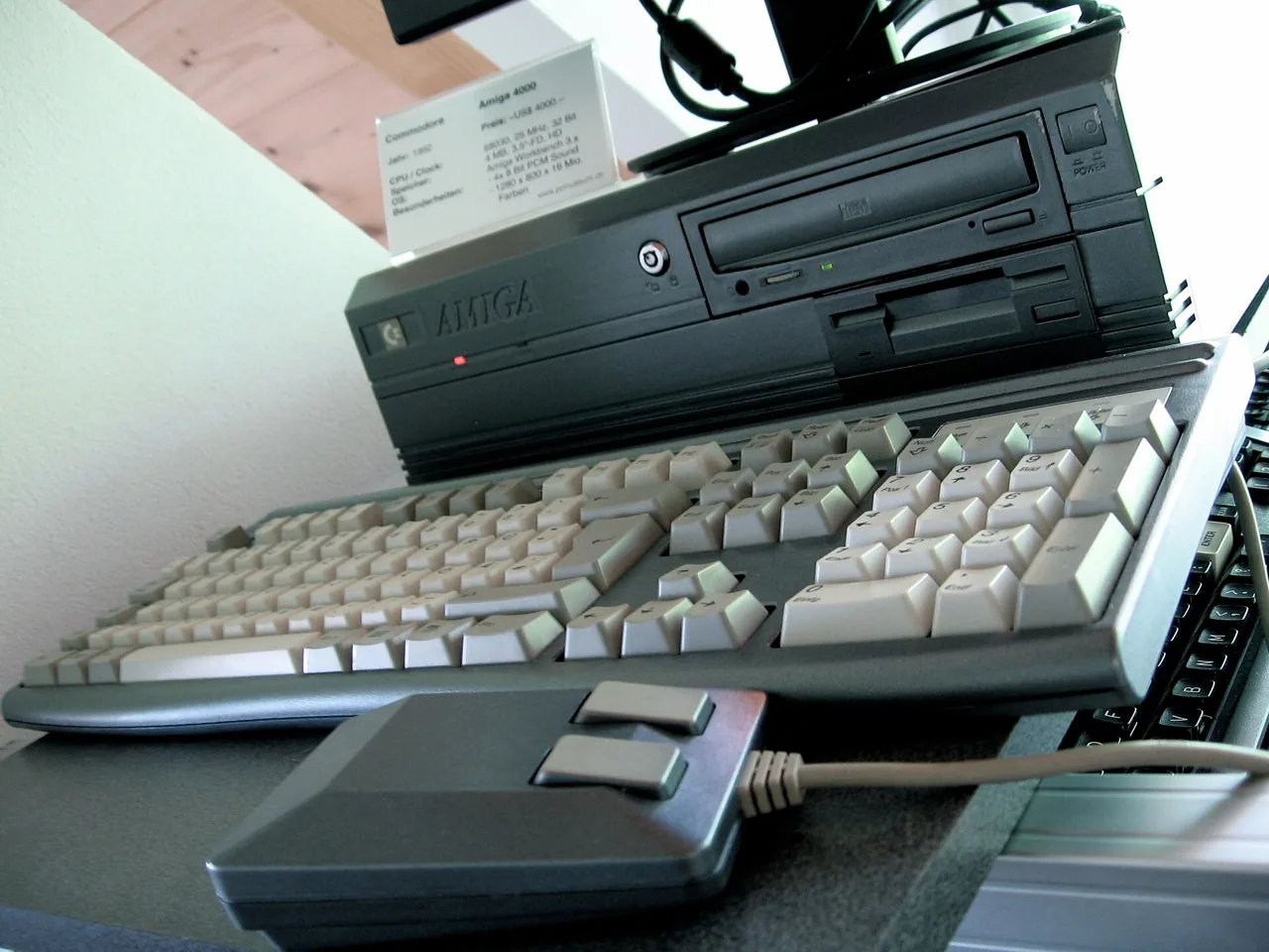 Commodore amiga-4000, archival photo