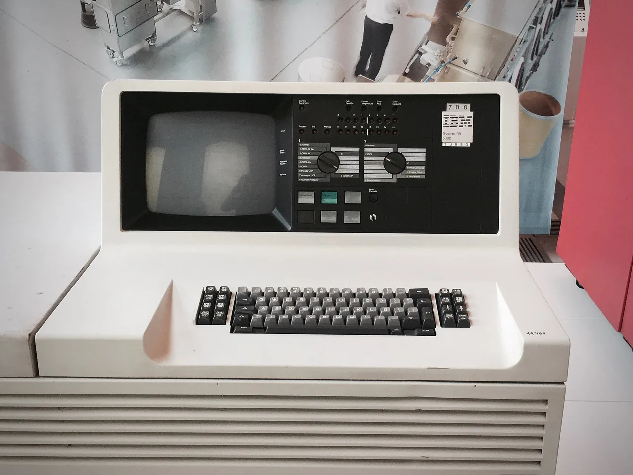 Ibm Mini ibm-system-38, archival photo
